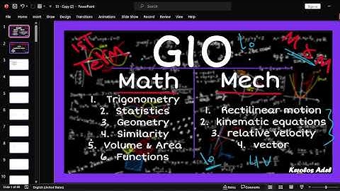 G10  | LO1 | Mechanics | Motion