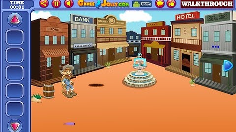 Cowboy treasure boy escape - soluce