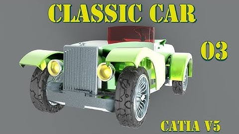Classic Car Design in Catia | PART -03  |Car Modeling in Catia 2021 | Advanced Catia tutorials 🤔🤔