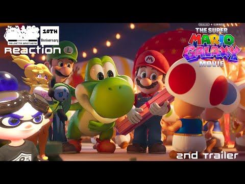 MB Reaction: The Super Mario Galaxy Movie 2nd Trailer | YOSHI IS SO COOL