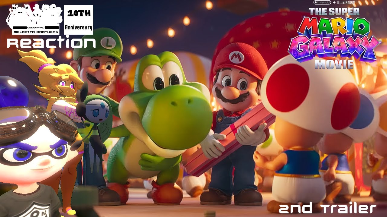 MB Reaction: The Super Mario Galaxy Movie 2nd Trailer | YOSHI IS SO COOL