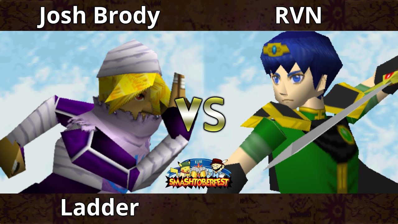 Smashtoberfest 2022 - Josh Brody (Sheik) Vs. RVN (Marth) SSB64 Smash Remix Tournament