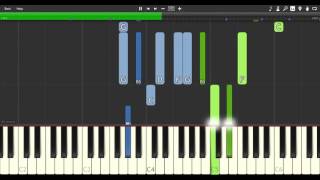 kanon-the-fox-and-the-grapes - [Synthesia] Piano cover screenshot 1