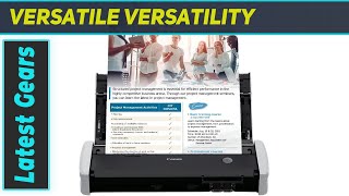 Canon imageFORMULA R10 Portable Document Scanner - Best Portable Scanner for Home and Office