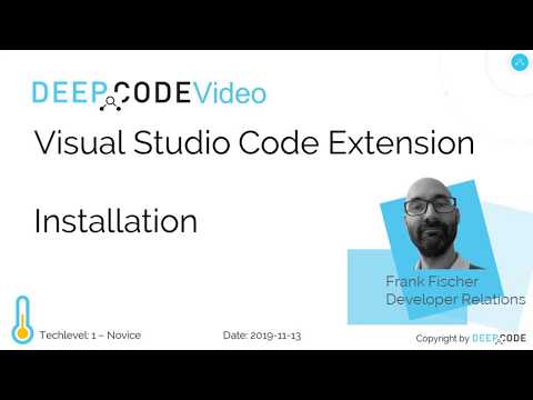 Visual Studio Code - How to install the Extension