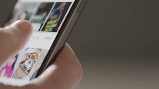 Close Up of Finger Scrolling on Tik Tok on a Phone with Copyspace Free Stock Video Footage Download