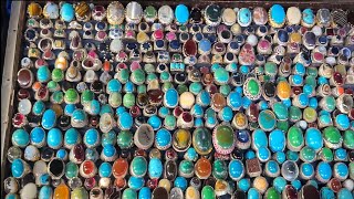 Rare Collection of Gemstones when Visiting Pakistan's Biggest and Oldest Gemstones Market