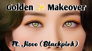 Golden ✨️ Makeover Edits Jisoo #jisoo #ytshorts #ibispaintx #blinkcutieanu