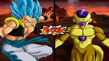 [TAS] Gogeta (Super) VS Golden Frieza (Enhanced Red Potara) | DBZ: Budokai Tenkaichi 4 Beta 13.5