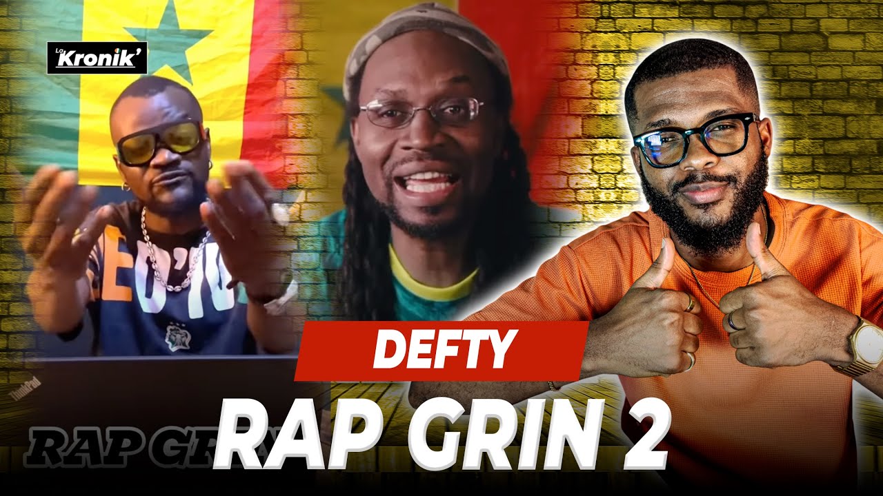 George Defty RÉACTION DEFTY - RAP GRIN 2 - YouTube