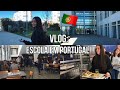 MINHA ESCOLA EM PORTUGAL!!! 🇵🇹| Lah Rios