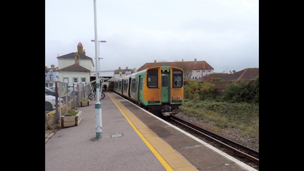 Southern Class 313s at the Newhaven & Seaford Line 01/11/2020
