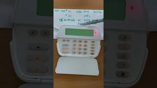 DSC PC 1832 add user