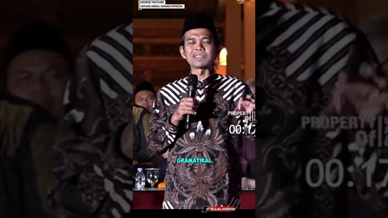 Bekali Anak Dengan Memahami Al-Quran! Pentingnya Bahasa Arab #ustadzabdulsomad #kajianislam
