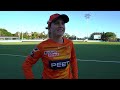 Perth Scorchers Lilly Mills (3-17) speaks following six-wicket loss to Adelaide Strikers