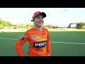 Perth Scorchers Lilly Mills (3-17) speaks following six-wicket loss to Adelaide Strikers