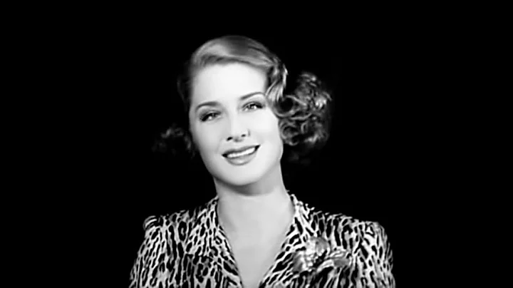 Norma Shearer Rare WW2 Era Footage