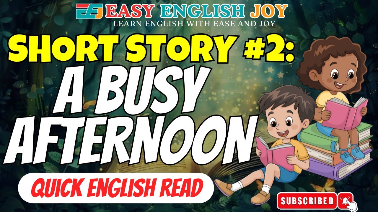 Рассказ №2: Занятый день | Быстрое чтение на английском