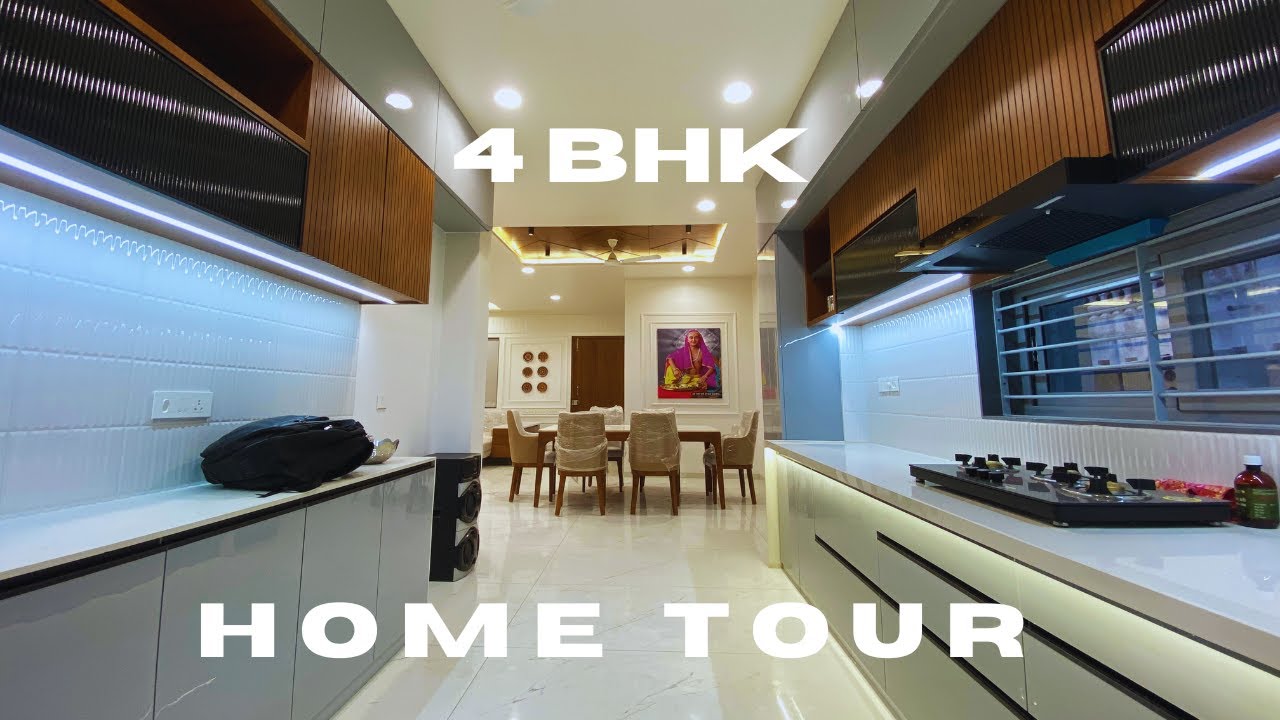 Simple & Elegant 4bhk Home Tour @Interiorpointstudio0392 | Best ...