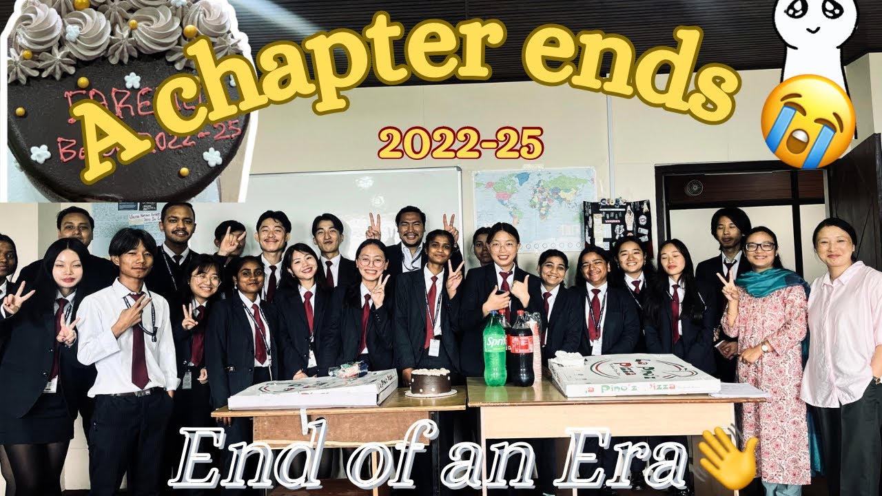 END OF THE ERA😭❤️‍🩹…!!! We’ll Miss this Forever || ICFAI university Sikkim