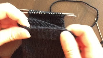 🧶 Backstitch Bind Off In the Round Sewing Knitting Circular Crafts Fingerless Gloves by GemFOX