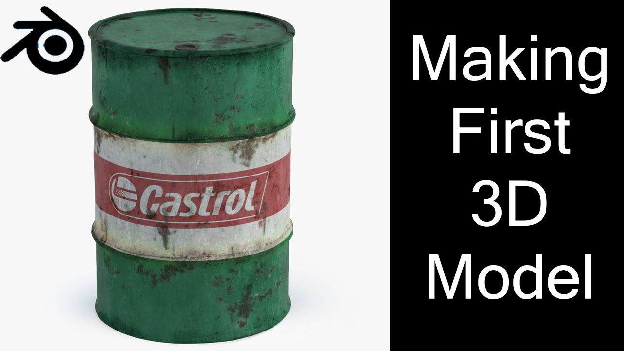 Making Your First 3D Model | Blender Hindi Tutorial Part 1 - YouTube