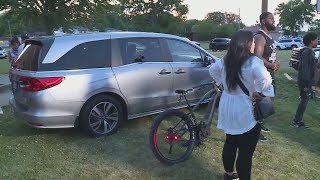 NFL player and others gift teen's family a new car after he walks 6 miles to graduation