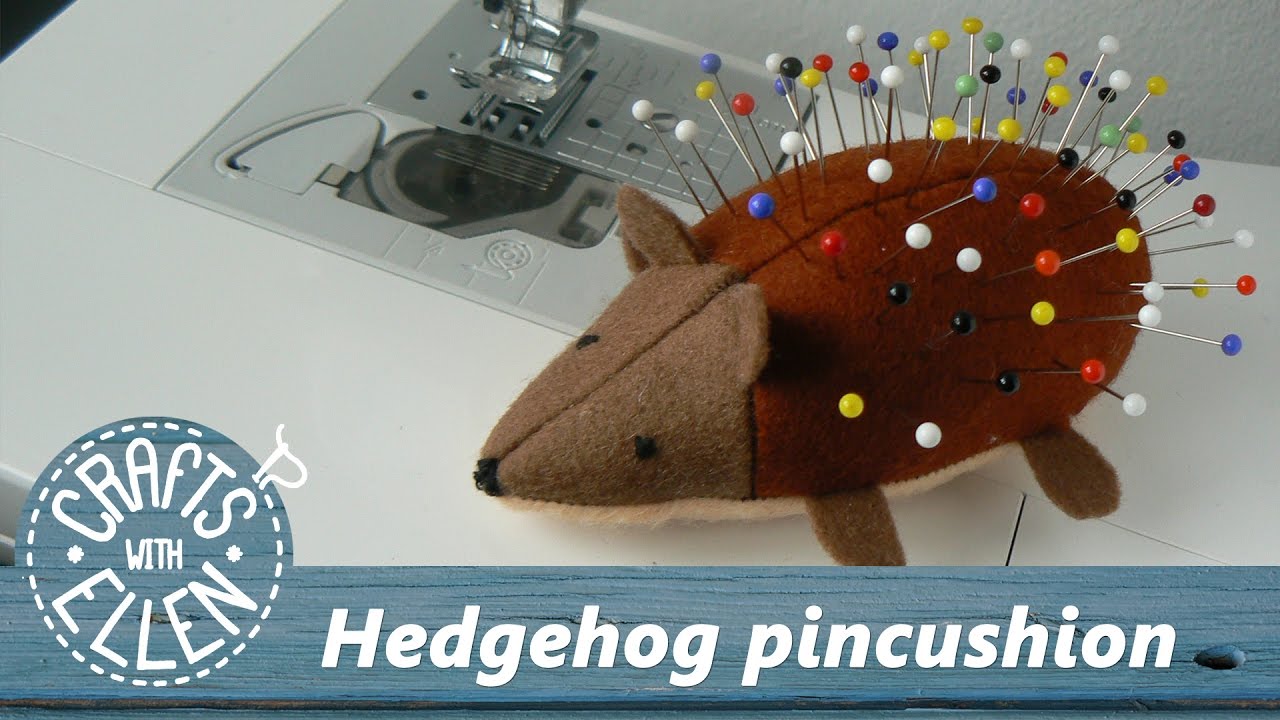 hedgehog pincushion  Pin cushions, Sewing projects, Sewing crafts