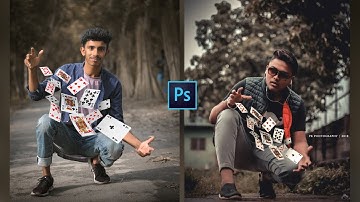 Pk photography card photo editing / Dark effect photo editing in photoshop - by Amit editz