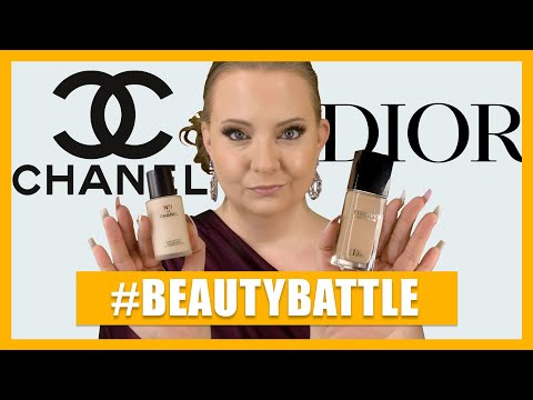 CHANEL vs DIOR Foundation 2022 #BeautyBattle 