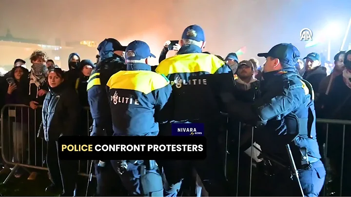 Police intervene as protest flares outside Amsterdam concert