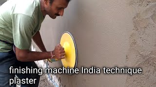 Celebrity plaster ka machine Plaster finishing machine India technique plaster @rahulrajmistri6482 Wealth