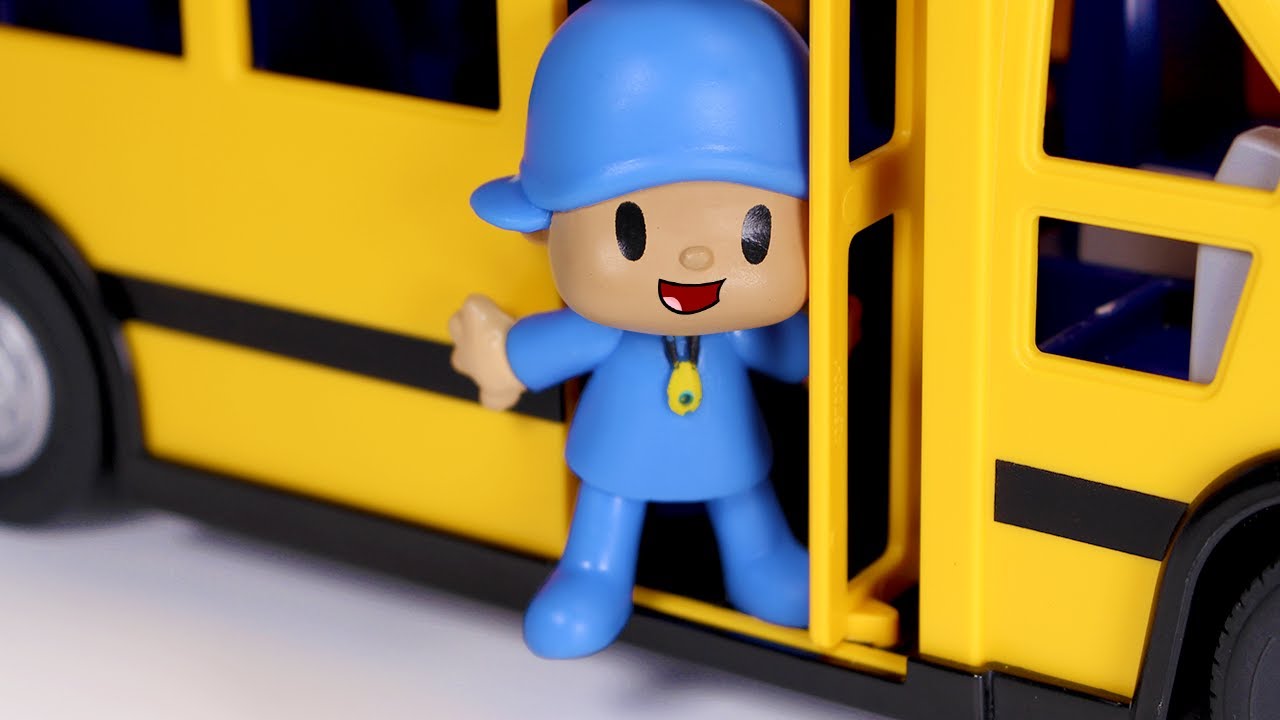 Juguetes de niños 👶 Los amigos van en el bus del cole 🚌