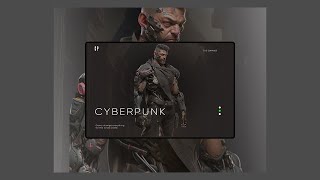 CYBERPUNK 2077 GAME UI/UX DESIGN #115 #pc #gaming #setup #character #cyberpunk2077 #cyberpunkgame