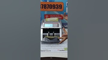 How to use Batch Mode in Currency Counting Machine 2025 #trending #batch #howtouse