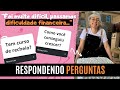 COMO COMECEI NA CONFEITARIA? RESPONDENDO PERGUNTAS
