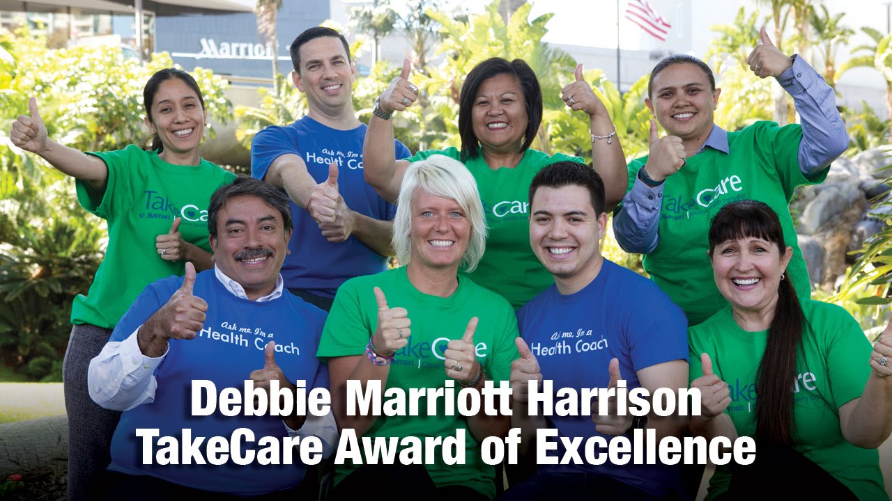 Mindful, healthy, happy associates in San Diego | 2016 Marriott Awards of Excellence