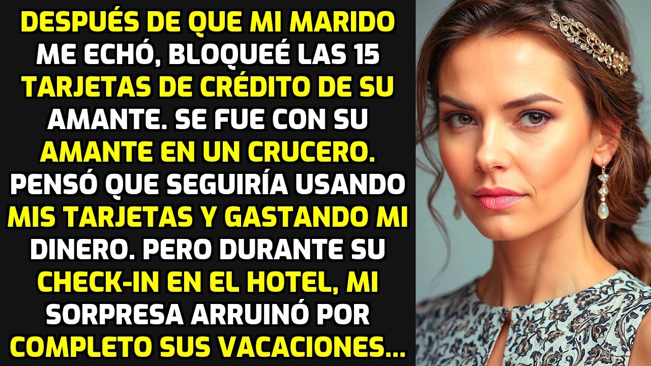 Después De Que Mi Marido Me Echó Bloqueé Las 15 Tarjetas De Crédito De Su Amante.. HISTORIAS LA VIDA