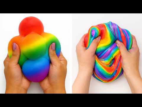 1 Hour of Oddly Satisfying Slime ASMR: Perfect for Relaxation & Sleep #3359