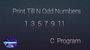 Print Till N Odd Numbers #coding #programming #shortvideo #shorts