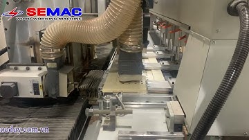 Máy khoan bản lề ổ khóa cửa thay dao tự động