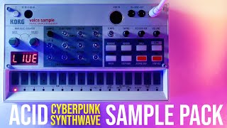 SYNTHWAVE - CYBERPUNK Sample Pack (WAV & VOLCA)