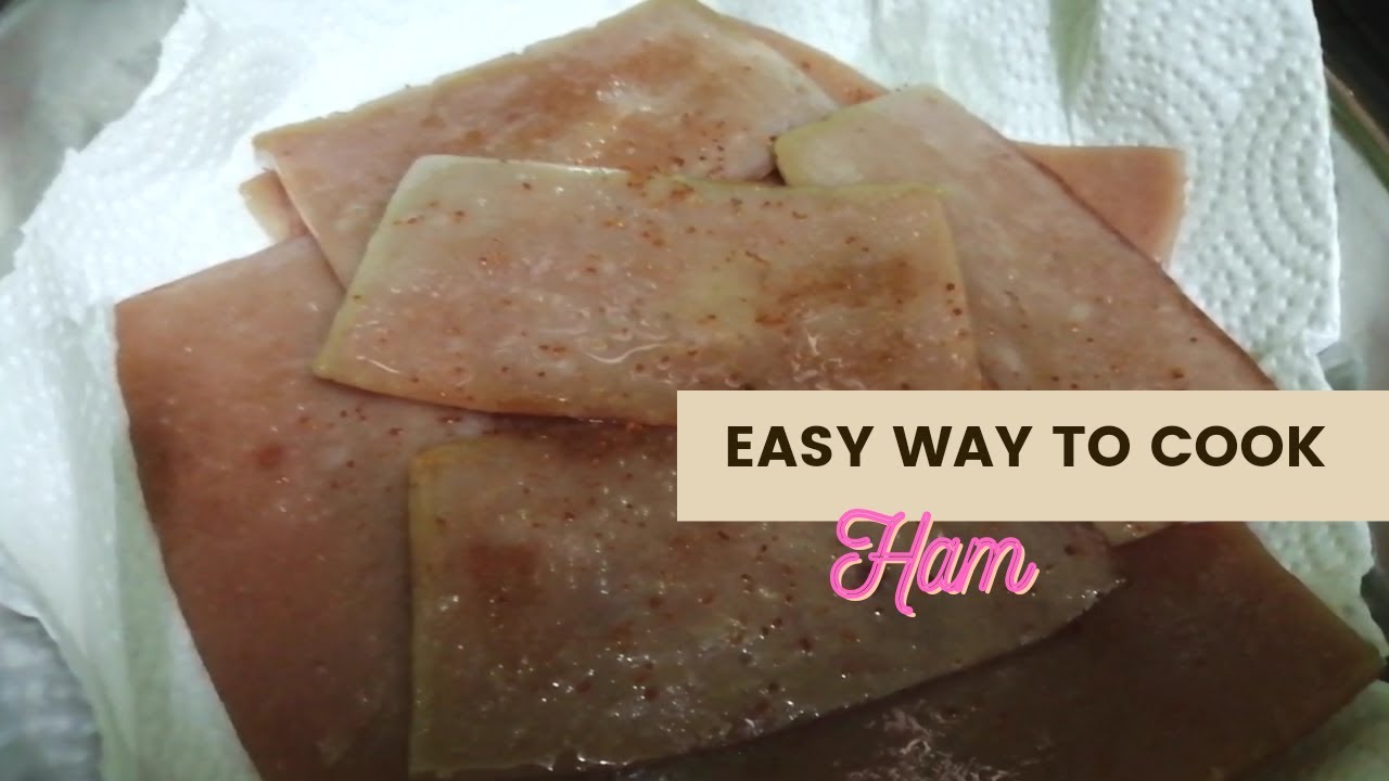 Easy way to cook Ham YouTube