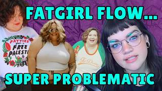 IS FAT GIRL FLOW TRYING TO COVER HER A**?