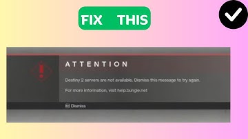 How to Fix “Servers Are Not Available” Error in Destiny 2
