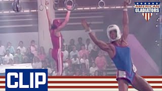 Even Gladiators Struggle To Hang Tough American Gladiators