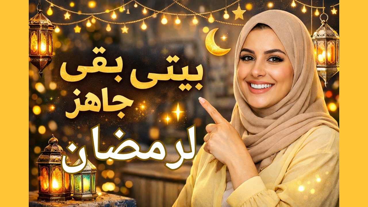 بارت 2 تنضيفات رمضان ✨ فرشت البيت وعلقت زينة رمضان أخيراً 🌙