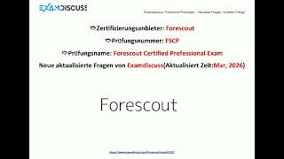 [Mar, 2026] Examdiscuss FSCP PDF Dumps and FSCP Exam Questions (Q25-Q40)