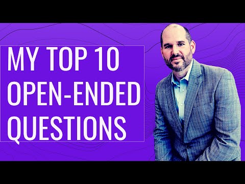 Open-Ended Question Examples