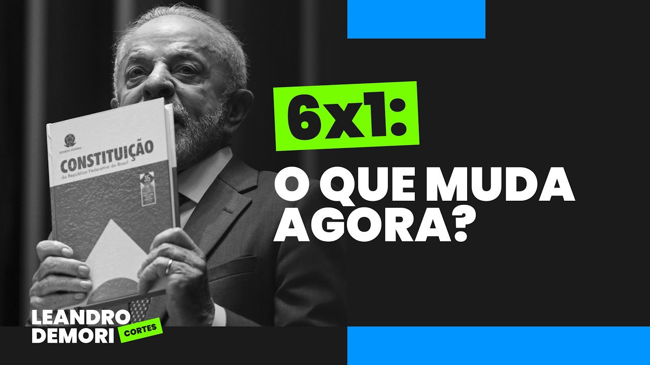 FIM DA 6X1: VEJA QUANDO COMEÇA A REDUÇÃO DA JORNADA DE TRABALHO